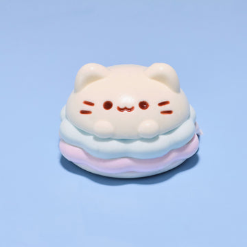 Mini Kitty Puff Taba Squishy Squeeze Toy Bag Charm