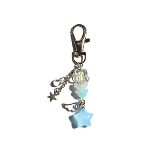 Mystic Moonstone Keychain & Bag Charm