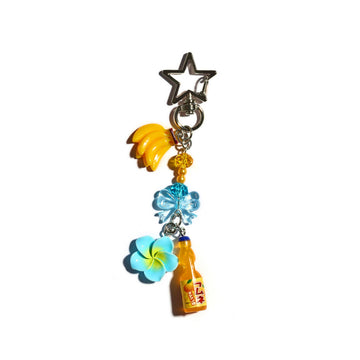 Hawaiian Summer Keychain & Bag Charm