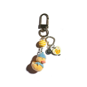 Cheerful Duckling Keychain & Bag Charm
