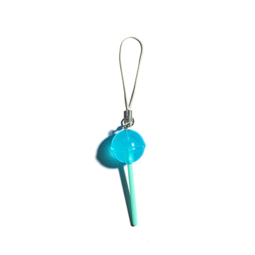 Blueberry Lollipop Keychain & Bag Charm