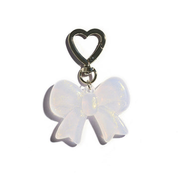 Creamy Bow Keychain & Bag Charm