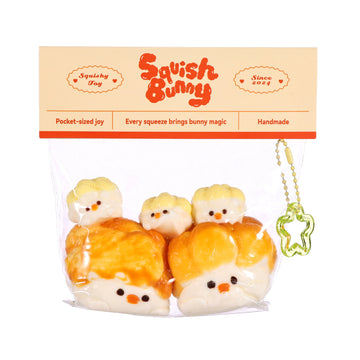 Popcorn Family Taba Squishy Squeeze Toy