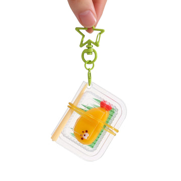 Mini Tempura Fried Shrimp Taba Squishy Squeeze Toy Bag Charm