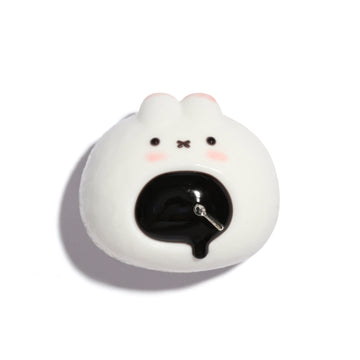 Choco Bunny Candy Taba Squishy Squeeze Toy Bag Charm