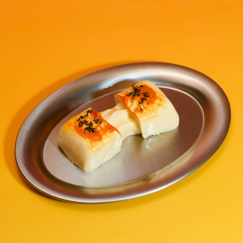 Cheesy Toast Taba Squishy Squeeze Toy