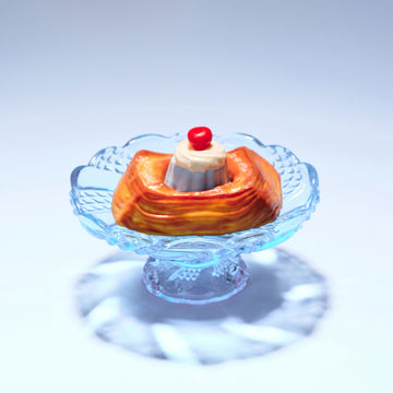 Blueberry Pudding Tart Taba Squishy Squeeze Toy