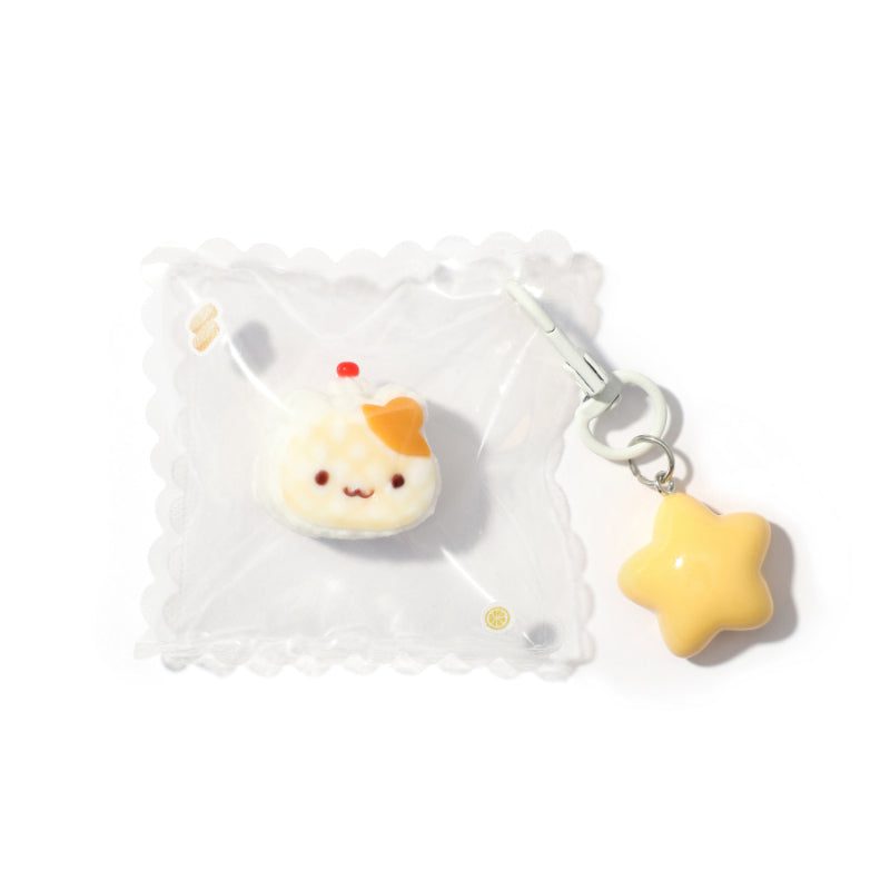 Mini Puppy Muffin Taba Squishy Squeeze Toy Bag Charm
