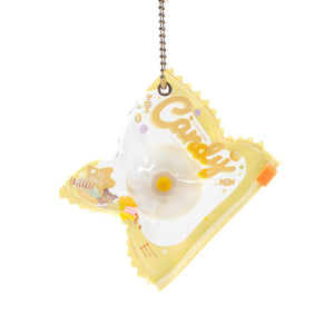 Mochi Ice Cream In Yellow Taba Squishy Squeeze Toy Bag Charm