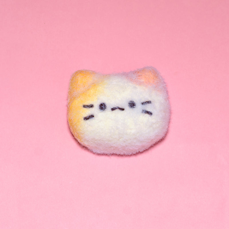 Mini Ginger Tabby Cat Taba Squishy Squeeze Toy Bag Charm