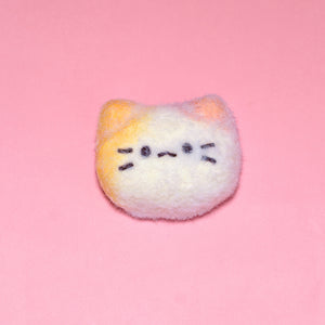 Mini Ginger Tabby Cat Taba Squishy Squeeze Toy Bag Charm