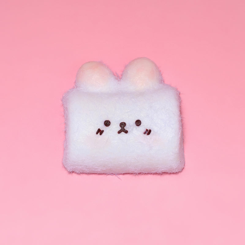 Bunny Marshmallow Taba Squishy Squeeze Toy Bag Charm