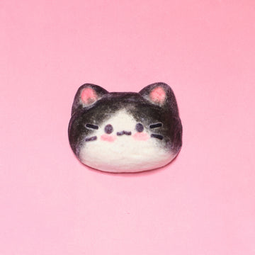 Mini Tuxedo Cat Taba Squishy Squeeze Toy Bag Charm