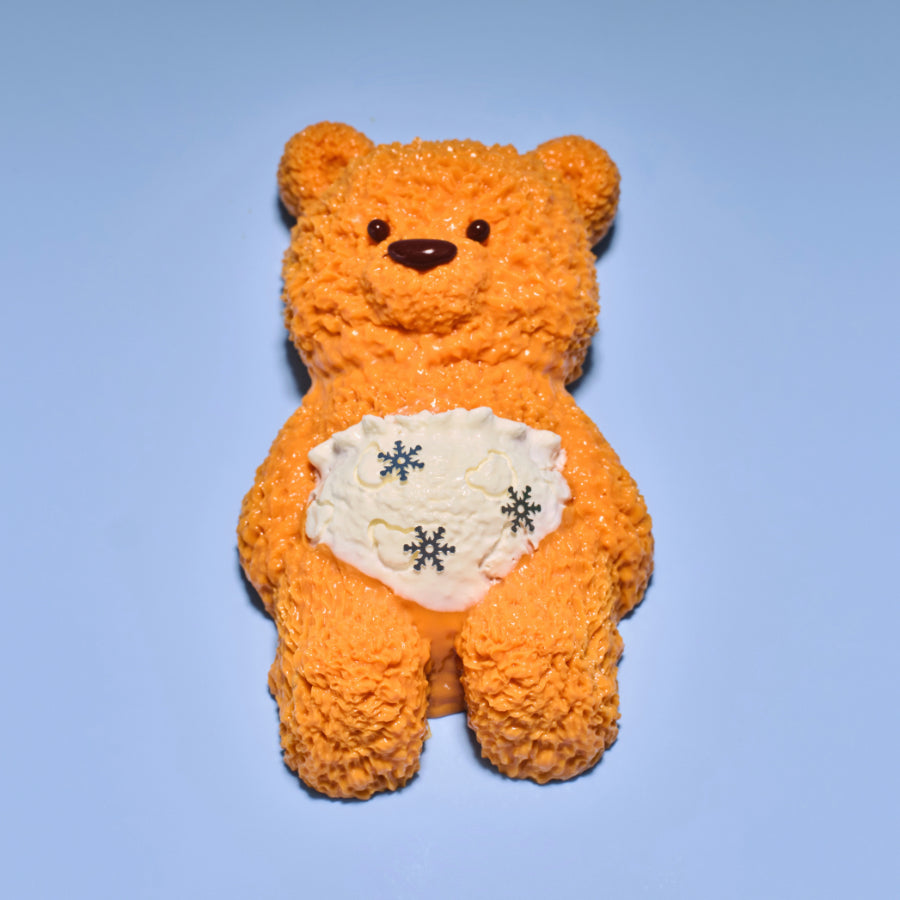 Diaper Bear in Brown Taba Squishy Squeeze Toy