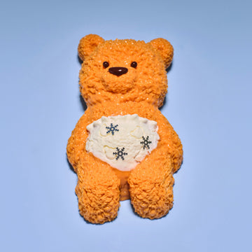 Diaper Bear in Brown Taba Squishy Squeeze Toy