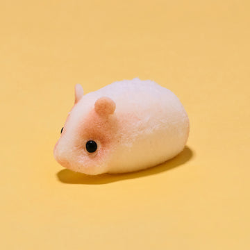 Mini Fuzzy Hamster Taba Squishy Squeeze Toy Bag Charm
