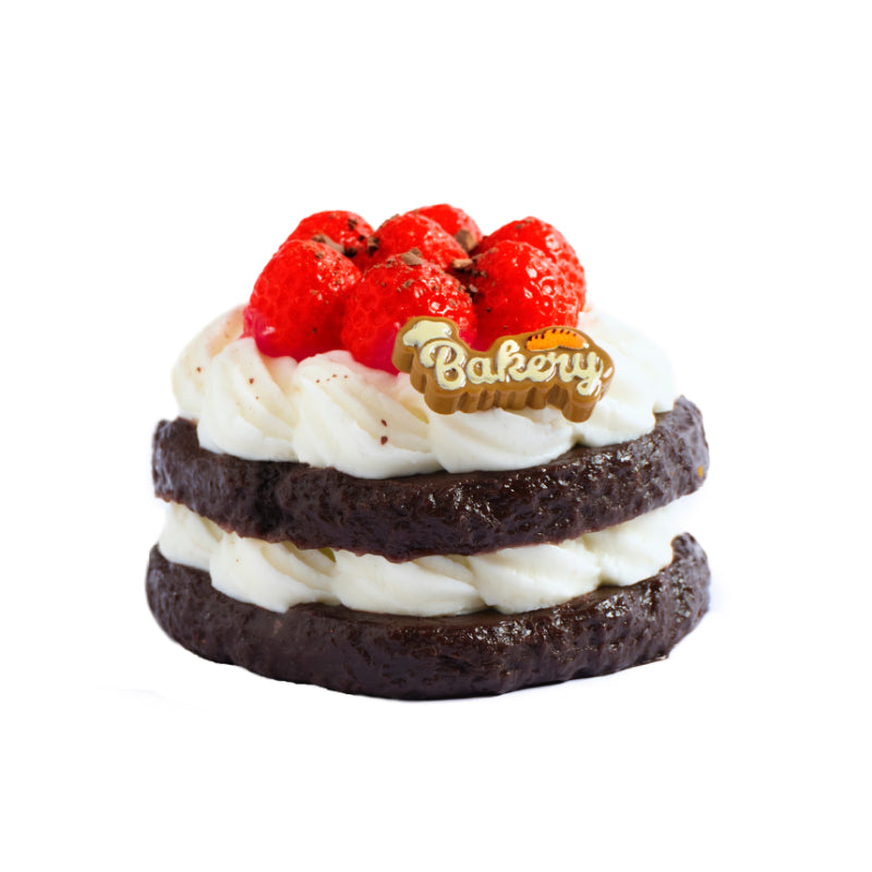 Respberry Cream Chocolate Cake Taba Squishy Squeeze Toy