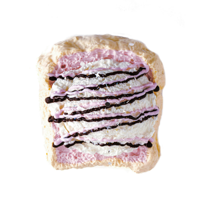 Ice Cream French Toast Taba Squishy Squeeze Toy