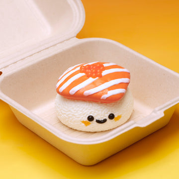 Salmon & Ikura Sushi Taba Squishy Squeeze Toy