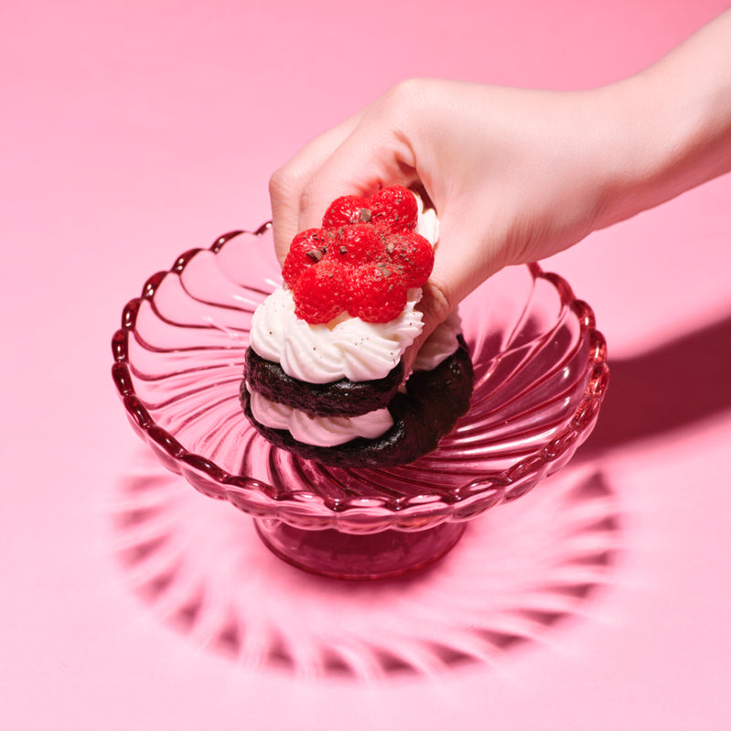 Squishers Raspberry Cream Respberry Cream Chocolate Cake Taba Squishy Squeeze Toy – Squish Bunny
