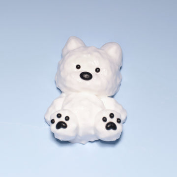 Westie Taba Squishy Squeeze Toy Bag Charm
