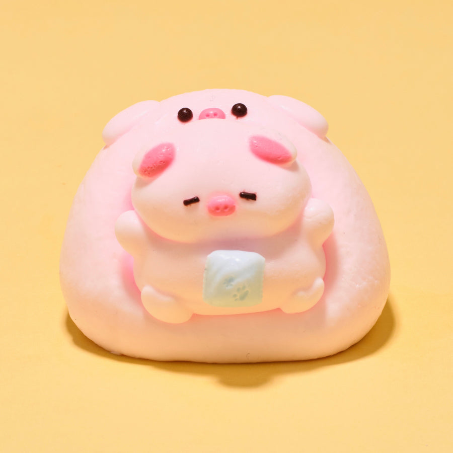 Piggie Family Taba Squishy Squeeze Toy