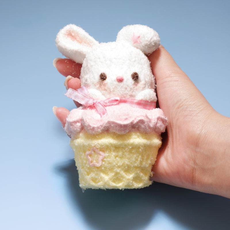 Bunny Ice Cream Taba Squishy Squeeze Toy