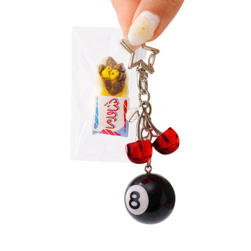 Mini Burrito Taba Squishy Squeeze Toy Bag Charm