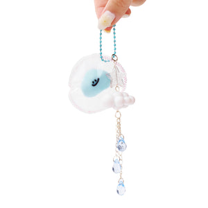 Mini Blue Cloud Taba Squishy Squeeze Toy Bag Charm