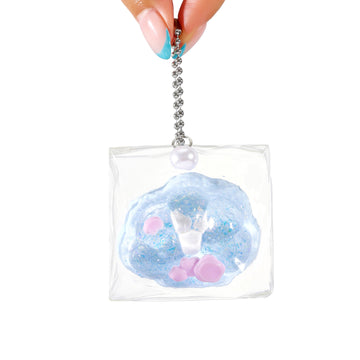 Shiny Shell Taba Squishy Squeeze Toy Bag Charm