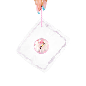 Mini Kitty Pudding Taba Squishy Squeeze Toy Bag Charm