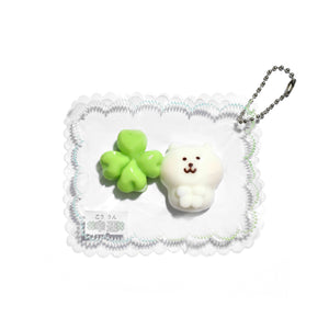 Bear n Clover Taba Squishy Squeeze Toy Bag Charm