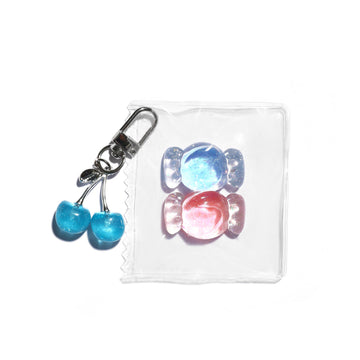 Twins Candy Taba Squishy Squeeze Toy Bag Charm