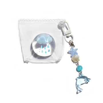 Rainy Day Taba Squishy Squeeze Toy Bag Charm
