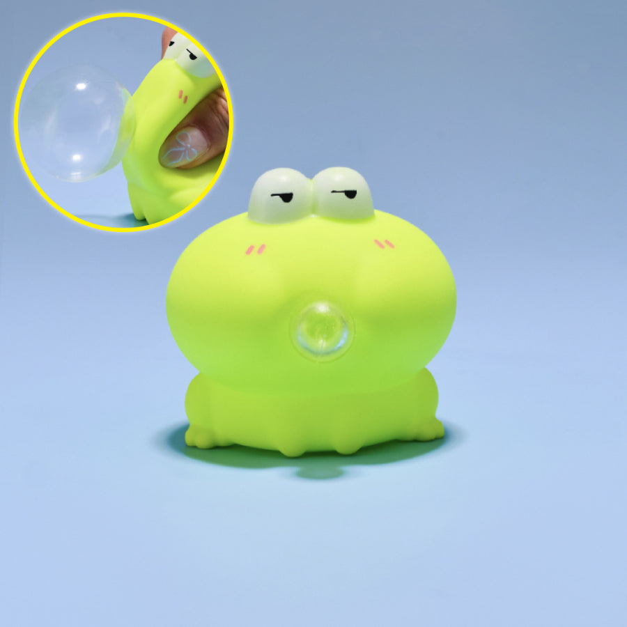 Bubble Gum Frog Squeeze Toy