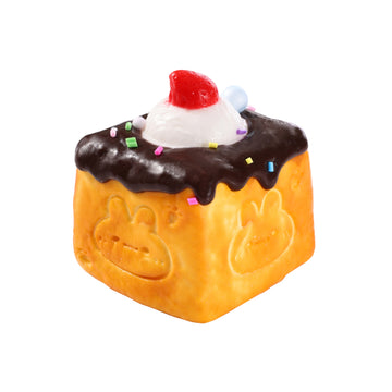 Choco-berry Cake Taba Squishy Squeeze Toy