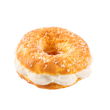 Sour Cream Bagel Taba Squishy Squeeze Toy